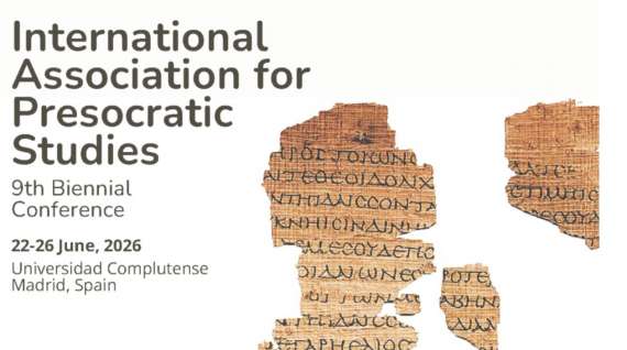 9th Conference of the International Association for Presocratic Studies